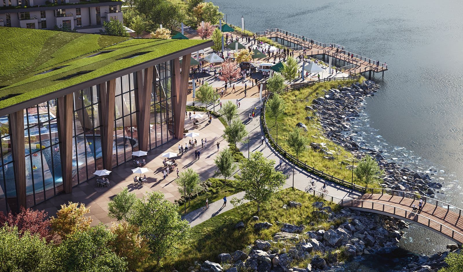 First Look: Fraser Mills’ New Waterfront Community Centre Revealed