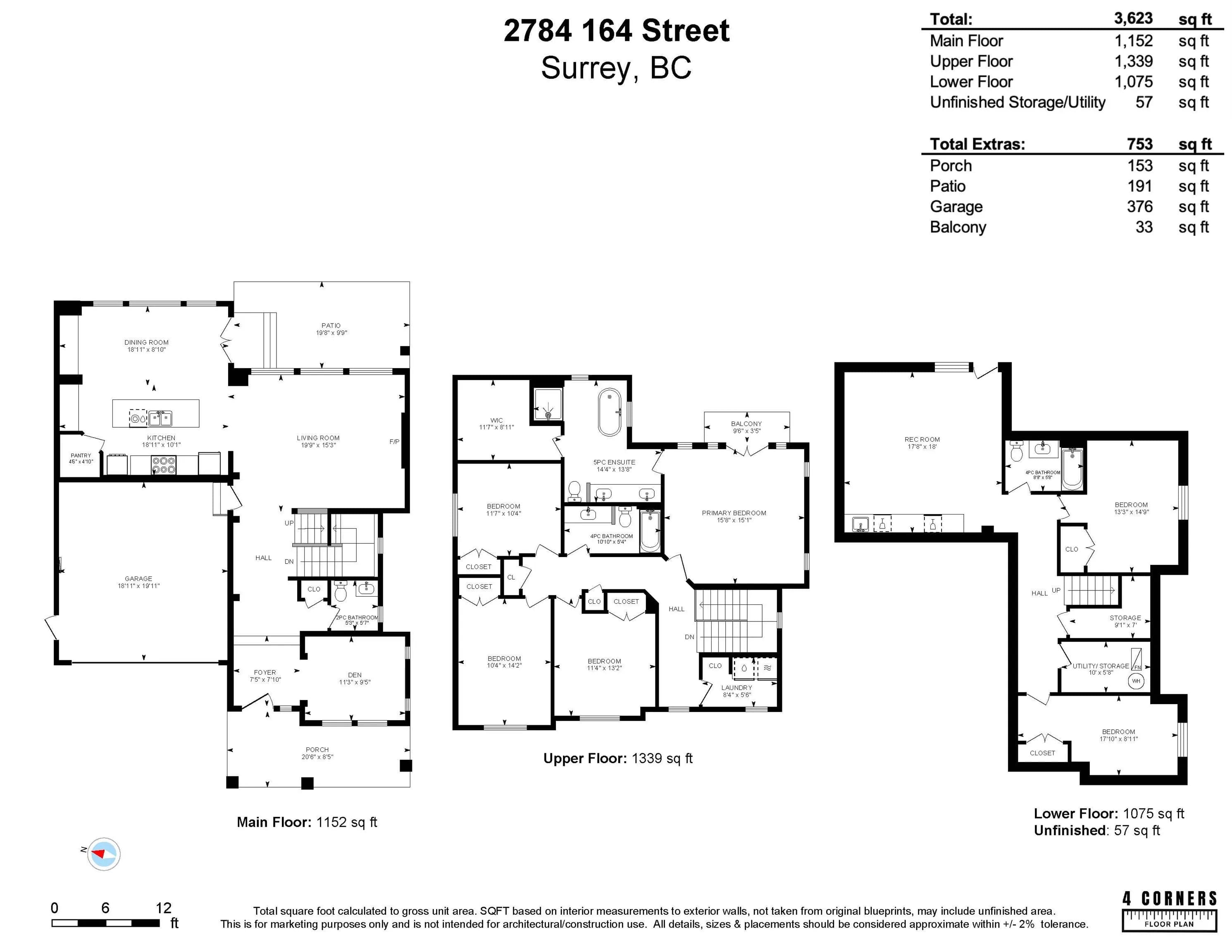 2784 164 Street, Surrey, BC V3Z 0P3 — image 40